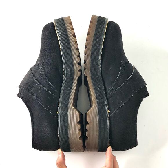 Vintage Dr Martens England Platform Monk Strap Nubuck Steel Toe Men’s 9 Shoes - Picture 5 of 8